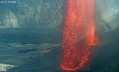 夏威夷火山一周之内再次喷发
