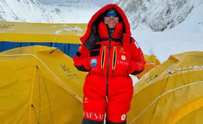 阿塞尔·拜巴吉舍娃成为首位荣获“雪豹”称号的吉尔吉斯斯坦女性登山者