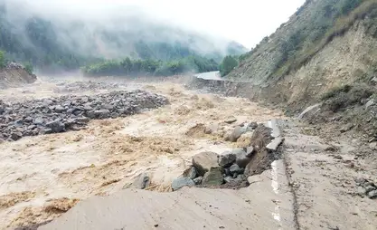 吉尔吉斯斯坦山区可能出现泥流和水位上涨