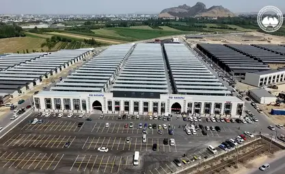 奥什市中央市场迁至新址