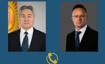 吉外长库鲁巴耶夫与匈牙利外长举行电话会谈