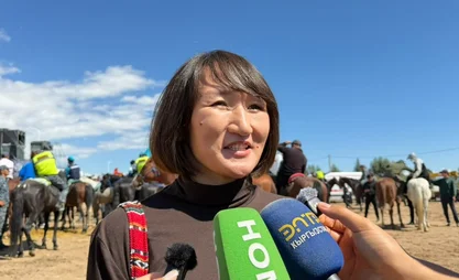 第六届世界游牧民族运动会：吉功勋运动员艾苏卢表示，运动员的胜利就是全体吉尔吉斯人民的胜利