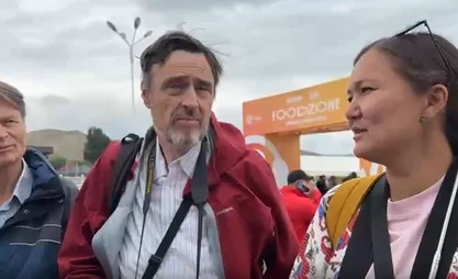 第六届世界游牧民族运动会：瑞士游客表示非常喜欢吉尔吉斯斯坦的山脉和人民