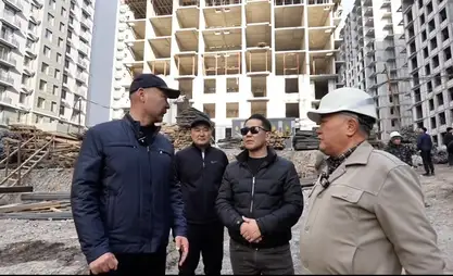 比什凯克“穆拉斯”小区建设收尾：1080套住房即将交付