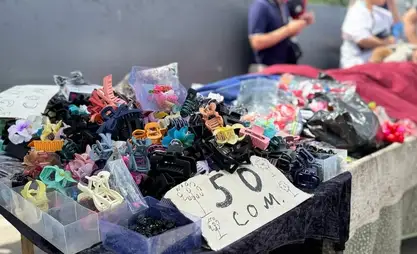 卡拉科尔清理“阿克季列克加”市场区域自发贸易