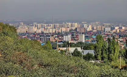 比什凯克空气污染水平连续一周超标