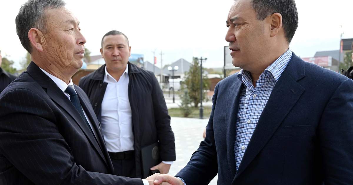 萨德尔·扎帕罗夫了解托古兹-托罗乌兹区发展情况