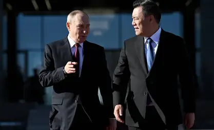 普京对扎帕罗夫表示：在您的领导下，吉尔吉斯斯坦是稳定而可靠的合作伙伴