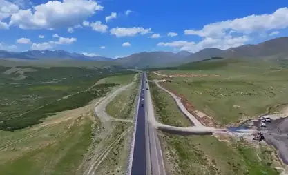 道建新纪录：吉尔吉斯斯坦2025年已完成1430公里道路铺装