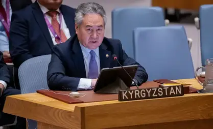 库鲁巴耶夫：当选联合国安理会非常任理事国是扎帕罗夫总统改革的成果