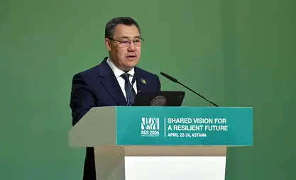 萨德尔·扎帕罗夫：吉尔吉斯斯坦仅使用500亿立方米水资源中的120亿