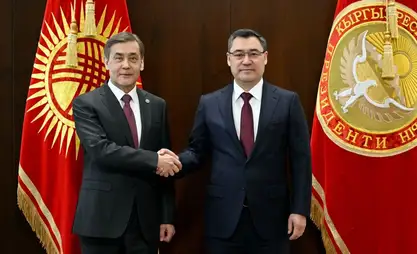 上合组织秘书长就吉尔吉斯斯坦当选联合国安理会非常任理事国向萨德尔·扎帕罗夫致贺