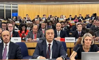 吉尔吉斯斯坦代表团参加国际海事组织第34届大会