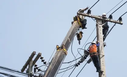 比什凯克各住宅区一年内更新逾87公里输电线路