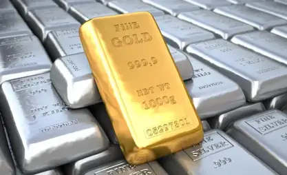 黄金和白银价格下跌