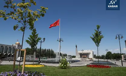 比什凯克创下新的气温纪录