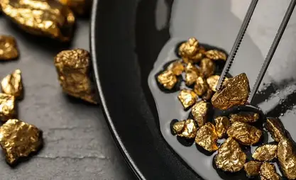 地核中的黄金已开始上升到地表